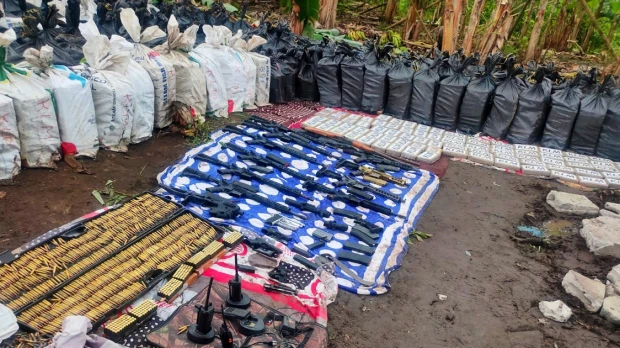 10 toneladas de droga fueron halladas en una plantación en Vinces