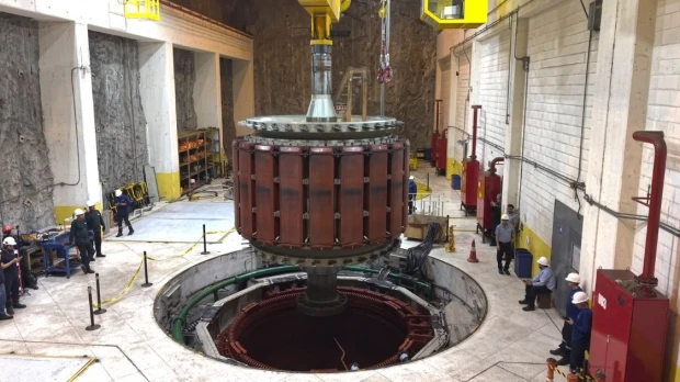 Paute Molino recupera una unidad de 105 MW tras mantenimiento de 46 días