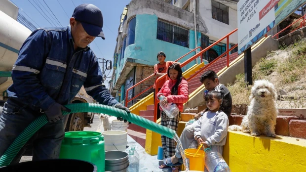 Quito registra racionamientos de agua con cortes de hasta 12 horas