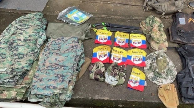 Las Fuerzas Armadas desmantelaron un campamento terrorista en Orellana