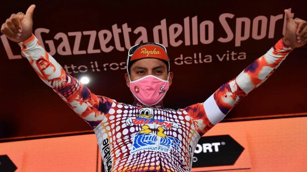 Jonathan Caicedo es el mejor latinoamericano del Giro