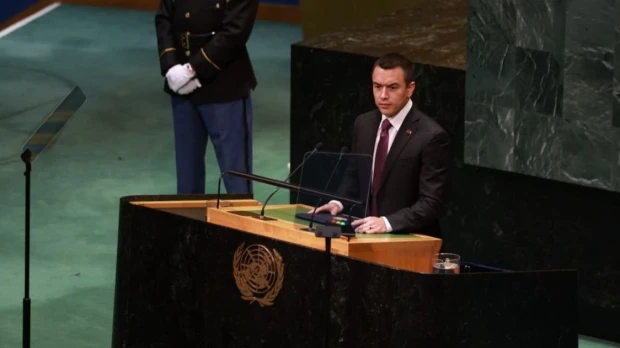 Noboa propone ante la ONU cooperación internacional para combatir al crimen organizado