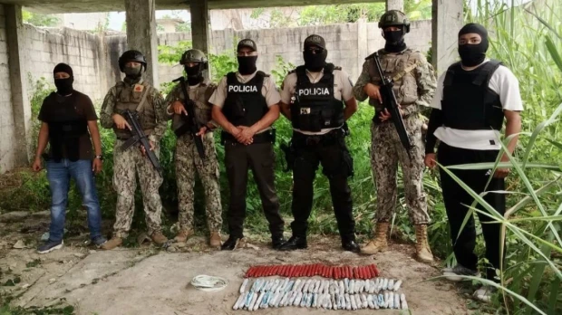 Hallan material explosivo en un lote baldío de Puerto Bolívar
