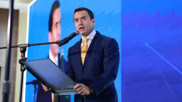 Daniel Noboa llama a invertir en Ecuador durante el GET Forum 2026