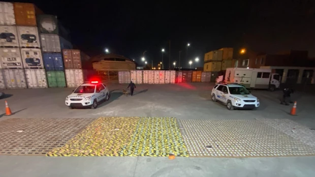 La Policía decomisó 1,5 toneladas de cocaína que iban a España 