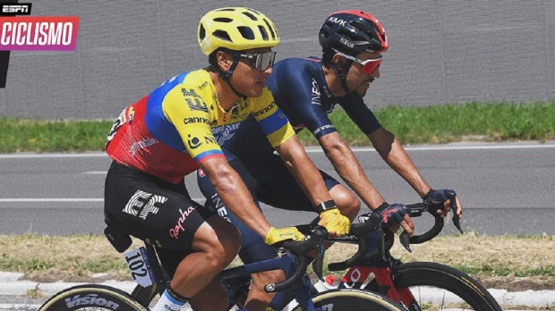 Jonathan Caicedo se retiró del Giro de Italia tras una caída 