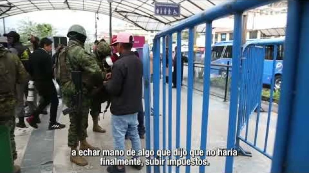 Noboa se juega carta impopular al plantear subida de IVA en medio de crisis en Ecuador