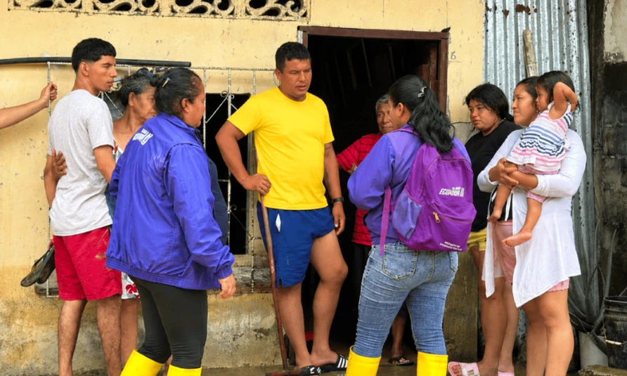 Inundaciones en Tenguel afectan a cerca de 600 familias