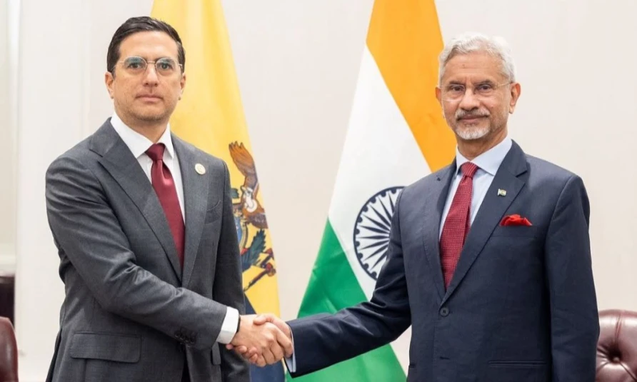Ecuador e India exploran nuevas áreas de cooperación durante la Asamblea de la ONU