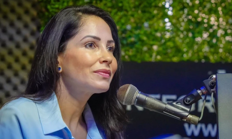 Luisa González: detenida en Manabí por investigación de presunto lavado de activos